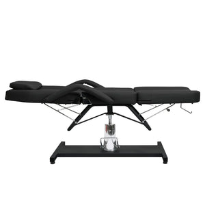 Schwarzer Massagetisch 180cm
