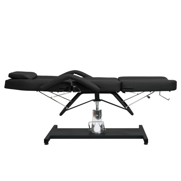 Schwarzer Massagetisch 180cm