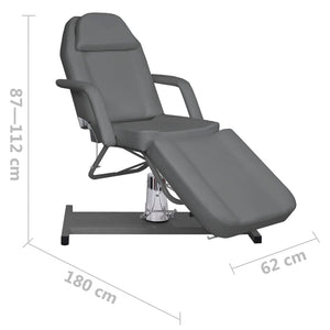 Grauer Massagetisch, 180 cm