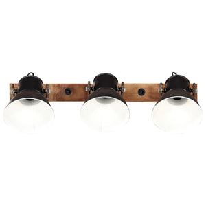 Industrie Wandlampe Schwarz 65x25 cm E27