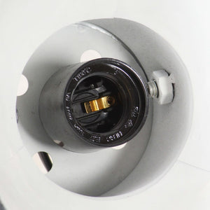 Industrielle Deckenlampe Schwarz E27