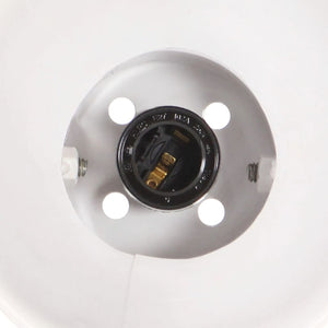 Industrie Wandlampe Weiß 65cm E27