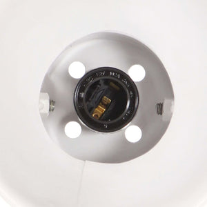Wandlampe Weiß Industriestil 45 cm