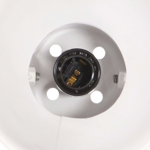 Wandlampe Weiß Industriestil 45 cm
