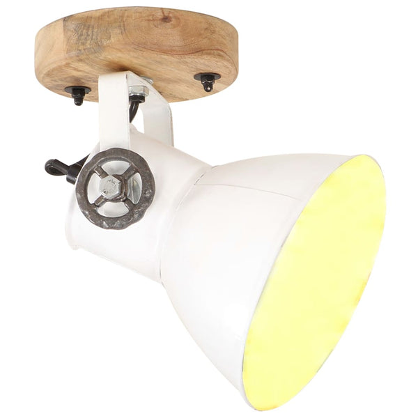 Industrie Wand- und Deckenlampen, Weiß, 2er Set