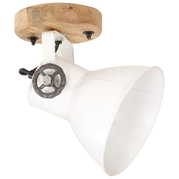 Industrie Wand- und Deckenlampen, Weiß, 2er Set