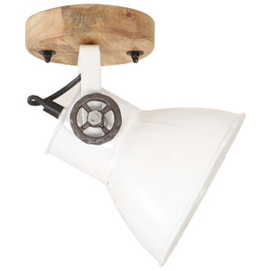 Industrie Wand- und Deckenlampen, Weiß, 2er Set