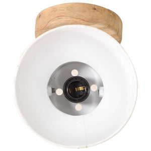 Industrie Wand- und Deckenlampen, Weiß, 2er Set