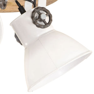 Industrielle Deckenlampe Weiß E27