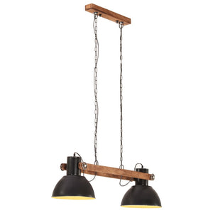 Industrie Hängelampe Schwarz 109cm E27