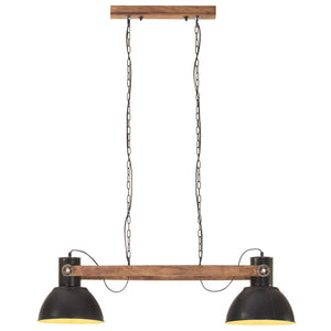 Industrie Hängelampe Schwarz 109cm E27