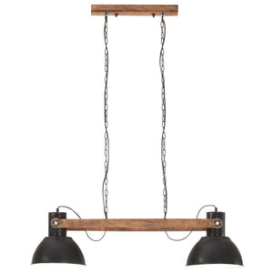 Industrie Hängelampe Schwarz 109cm E27