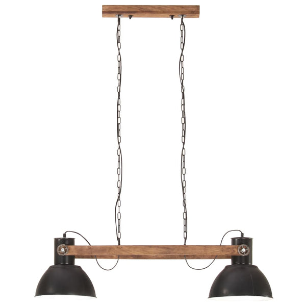 Industrie Hängelampe Schwarz 109cm E27