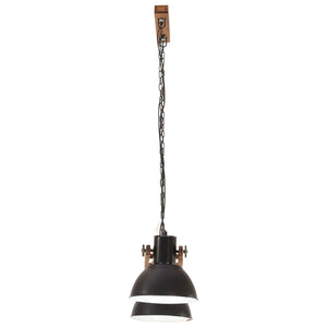 Industrie Hängelampe Schwarz 109cm E27