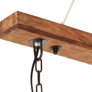 Industrie Hängelampe Schwarz 109cm E27