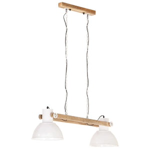 Industrie Hängelampe Weiß 109cm