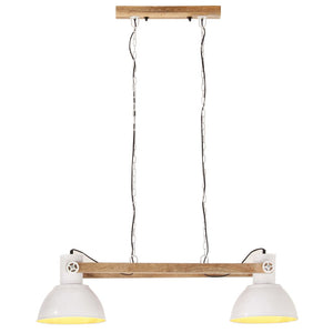 Industrie Hängelampe Weiß 109cm