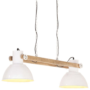 Industrie Hängelampe Weiß 109cm