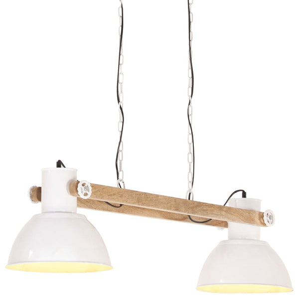 Industrie Hängelampe Weiß 109cm