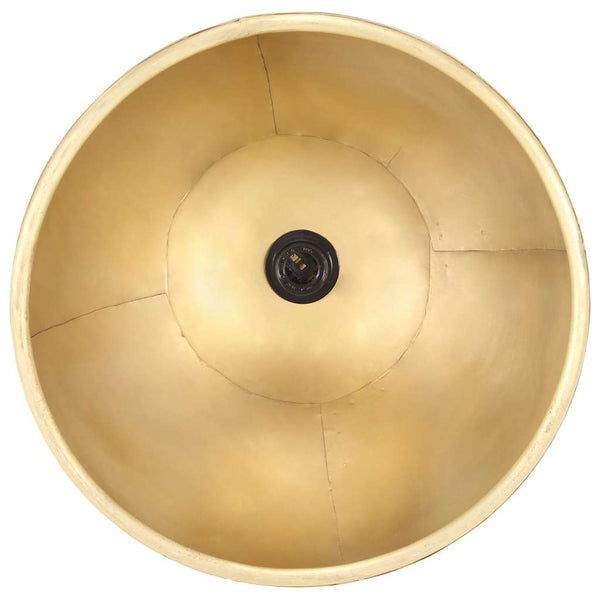 Industrie Hängelampe Messing 40cm E27