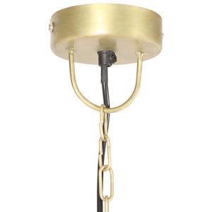 Industrie Hängelampe Messing 30cm E27
