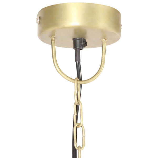 Industrie Hängelampe Messing 30cm E27