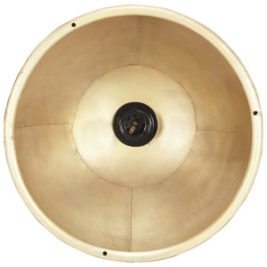Industrie Hängelampe Messing 30cm E27
