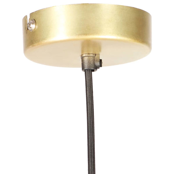 Industrie Hängelampe Messing 19 cm E27