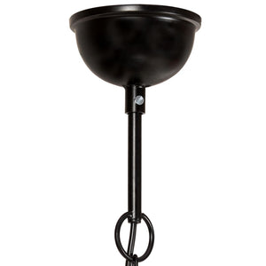 Industrie Hängelampe Schwarz 40 cm E27