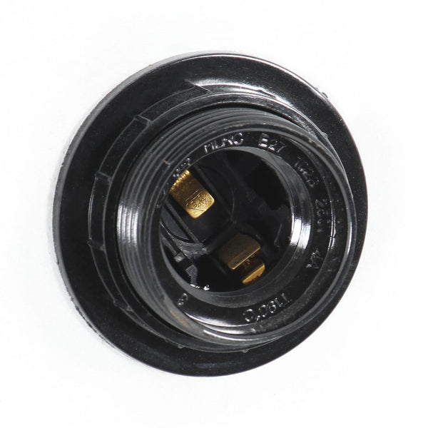 Industrie Hängelampe Schwarz 30cm E27