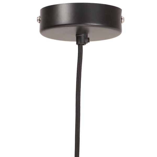 vidaXL Suspension de style industriel 25 W Noir Rond 19 cm E27
