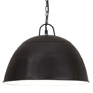 vidaXL Suspension style industriel vintage 25 W Noir Rond 41 cm E27