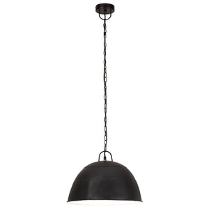 vidaXL Suspension style industriel vintage 25 W Noir Rond 41 cm E27
