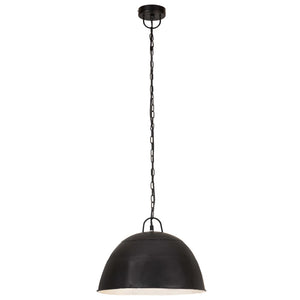 vidaXL Suspension style industriel vintage 25 W Noir Rond 41 cm E27