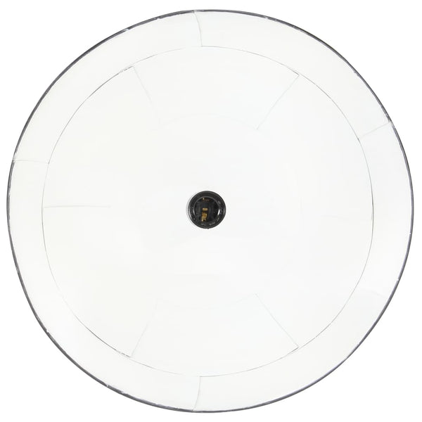 vidaXL Suspension style industriel vintage 25 W Noir Rond 41 cm E27