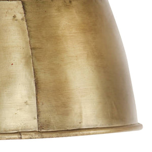 vidaXL Vintage Industrial Style Pendant Lamp 25 W Brass Round 31 cm E27