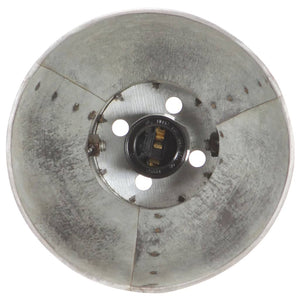 Industrie Schreibtischlampe Silber E27