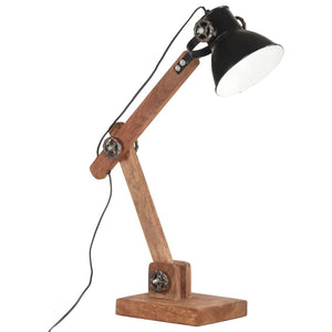 Industrie Schreibtischlampe Schwarz E27