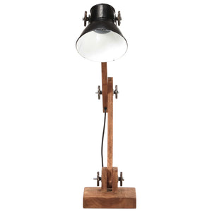 Industrie Schreibtischlampe Schwarz E27