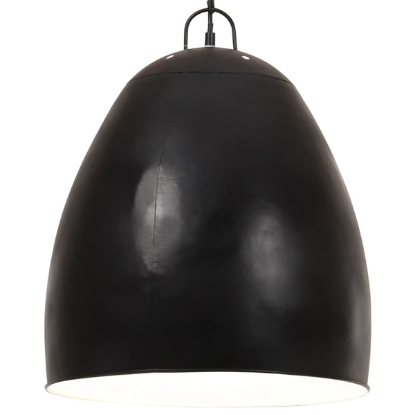 vidaXL Suspension de style industriel 25 W Noir Rond 42 cm E27