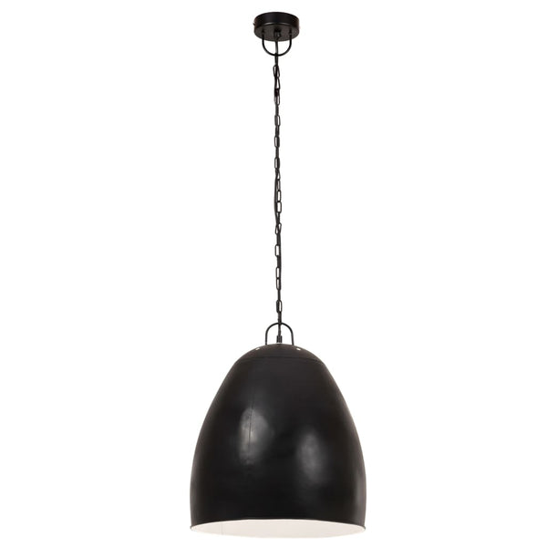 vidaXL Suspension de style industriel 25 W Noir Rond 42 cm E27