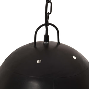vidaXL Suspension de style industriel 25 W Noir Rond 42 cm E27