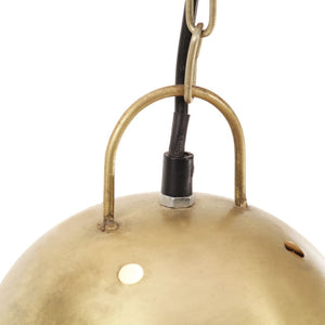 Industrie Hängelampe Messing 32cm E27