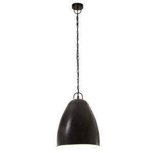 Schwarze Hängelampe Industriestil E27