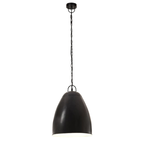 Schwarze Hängelampe Industriestil E27