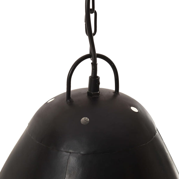 Schwarze Hängelampe Industriestil E27