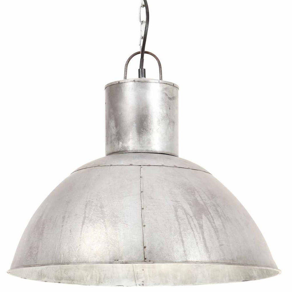 Silberne Hängelampe 48cm E27