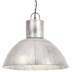 Silberne Hängelampe 48cm E27