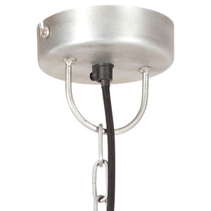 Silberne Hängelampe 48cm E27