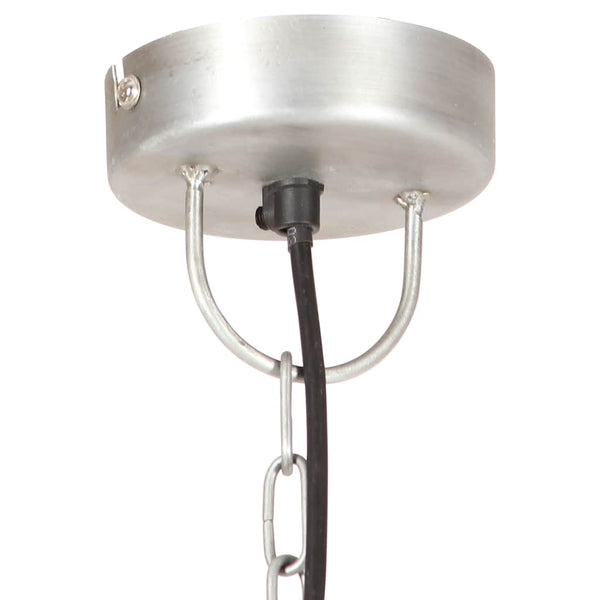 Silberne Hängelampe 48cm E27